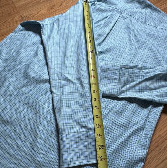 Peter Millar Men's XL Collared Plaid Button Down 100% Cotton - Picture 6 of 8